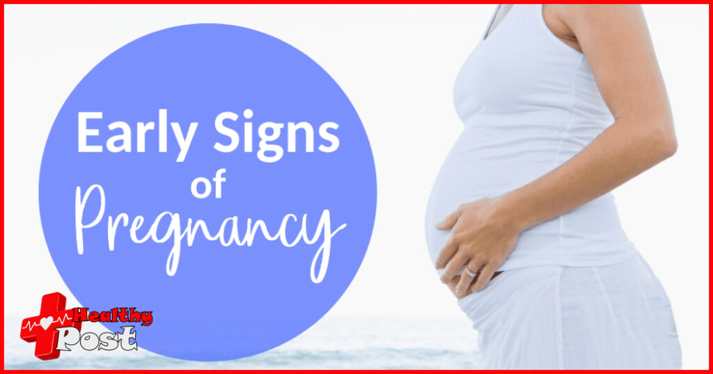 6 common symptoms in early pregnancy.