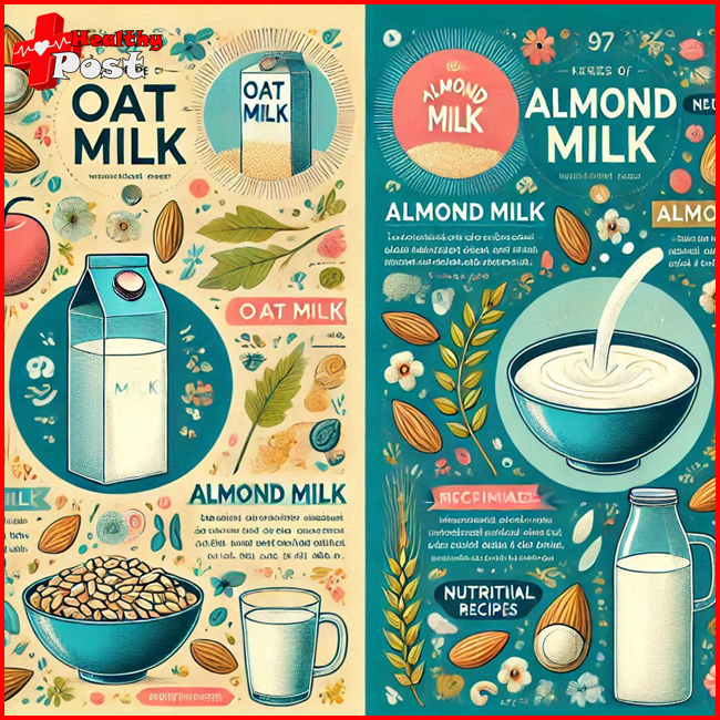 oat milk vs almond milk 