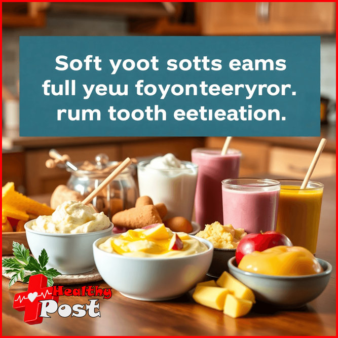 50 soft foods to eat after tooth extraction