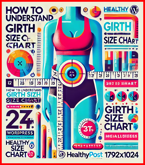 Girth size chart (AI generated image)