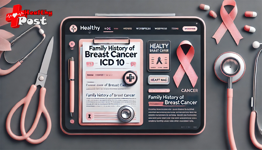 family history of breast cancer icd 10