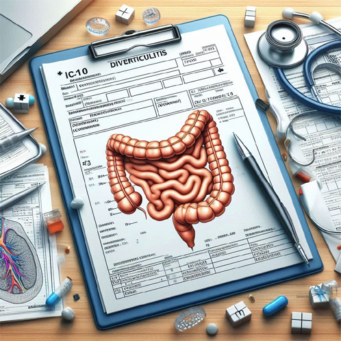 icd 10 code for diverticulitis