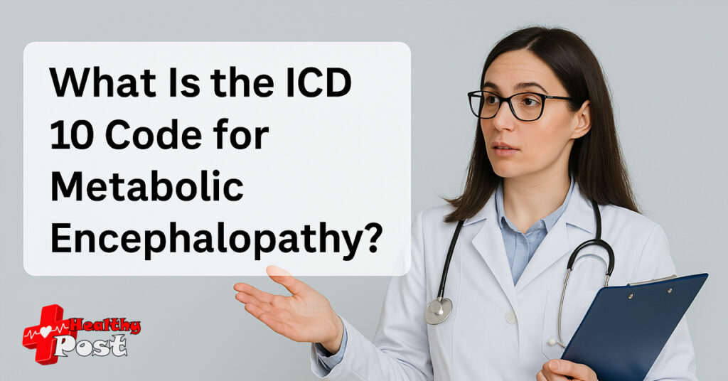 icd 10 for metabolic encephalopathy
