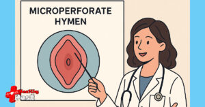 microperforate hymen (AI Image)
