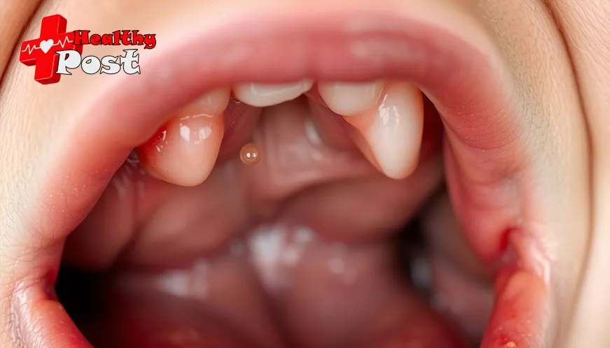 Hole in Gums: Causes, Symptoms, and Effective Treatment Options A professional dental surgeon holding an educational model of human teeth and pink gums to demonstrate the structural causes of a hole in gums.