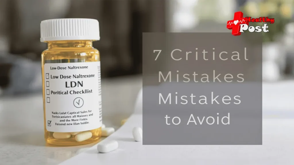 7 Critical Mistakes: What to Avoid When Taking Low Dose Naltrexone What to avoid when taking low dose naltrexone_result