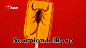Scorpion lollipop