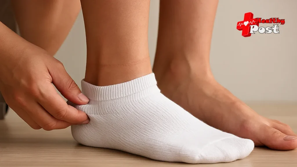 are sock marks a sign of heart disease