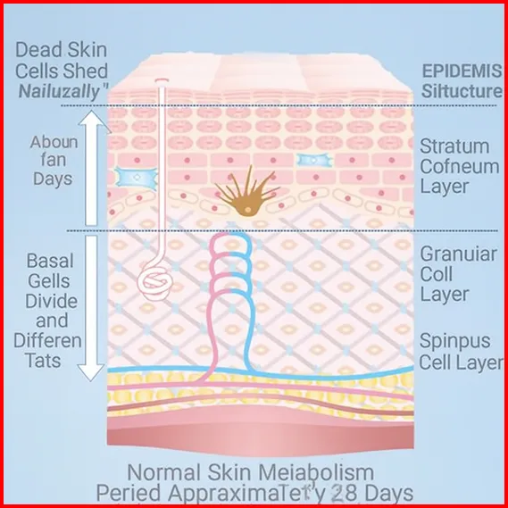 normal skin metabolism