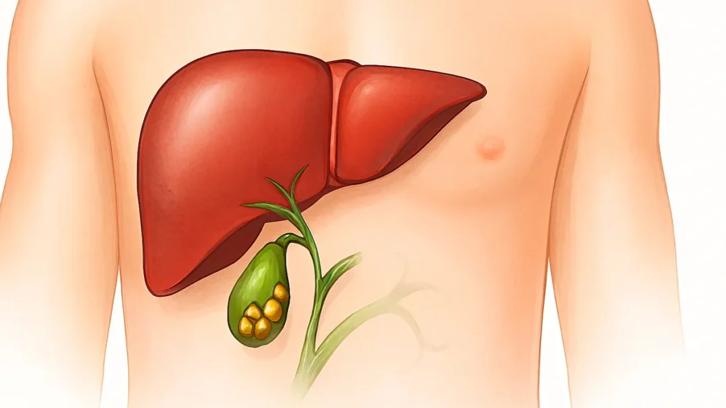 which size of gallbladder stone is dangerous (file photo)