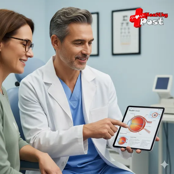 a supportive eye care team is key to diagnosing and treating diplopia