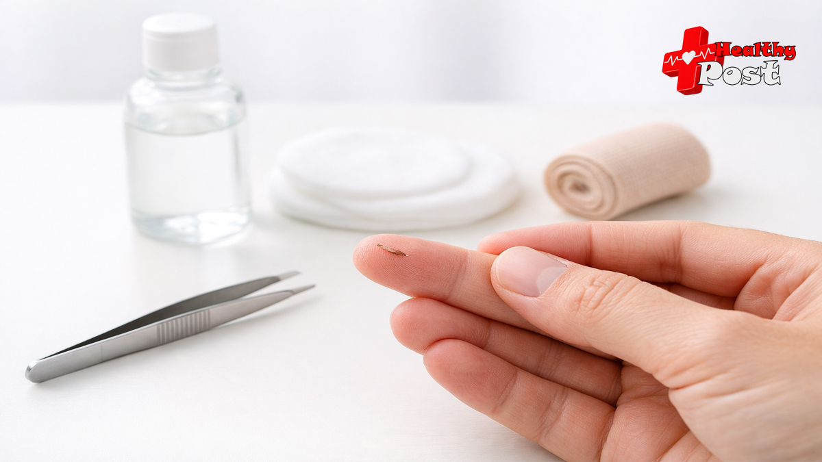 how to remove a splinter