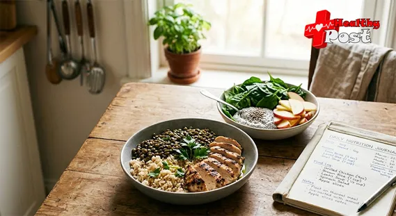 A balanced plate often delivers both fiber and protein without overcomplicating nutrition.