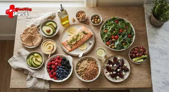 Mediterranean diet foods that support female sexual health and hormone balance