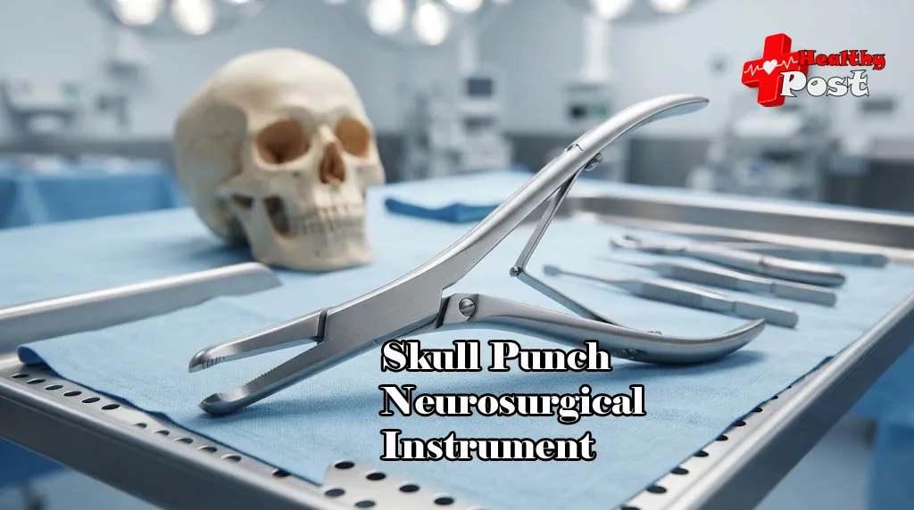 Skull Punch: What Is This Neurosurgical Instrument Used For? Skull punch neurosurgical instrument used for controlled cranial bone cutting