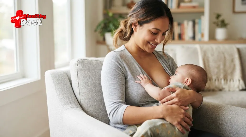 7 Strange Things Babies Do While Breastfeeding — What They Mean baby behavior while breastfeeding with mother